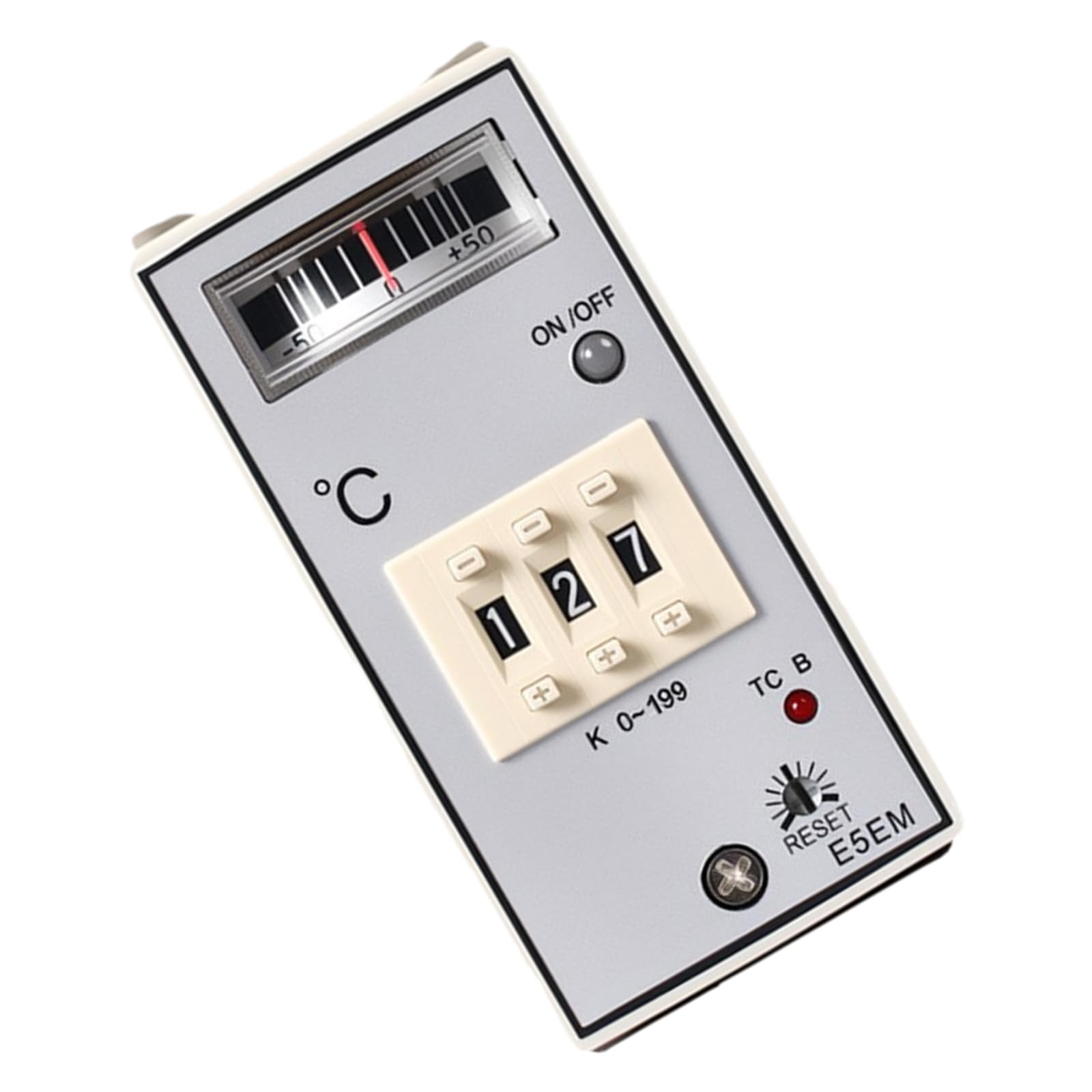 Industrial Temperature Controller Unit with Pointers Display & 220V Power Thermostat Control for Molding Devices Relays Output Temperature Regulator