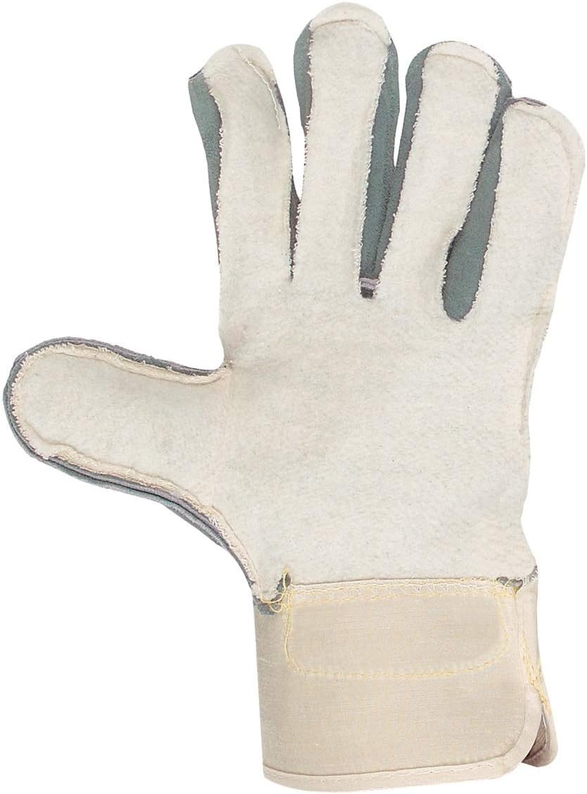 Memphis Glove Big Jake Side Leather Palm Gloves Medium Se - 12 Pair