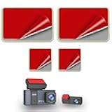 Sticky Adhesive Pad Replacement for Mounting Dash Cam, 4pcs Heat Resistant Double Sided Mounting Sticker Tape for Car Dashboard Windshield Camera Holder, Dash cam Adhesive