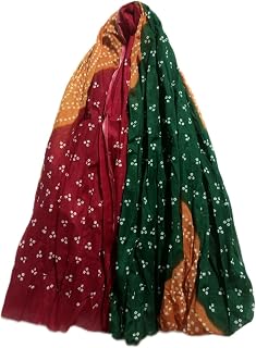 PURE COTTON BANDHNI PRINT DUPATTA 2.25 MTR WOMEN