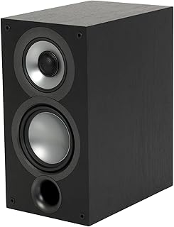 Uni-Fi 2.0 UB52 Bookshelf Speakers (Pair), Black (UB52-BK)