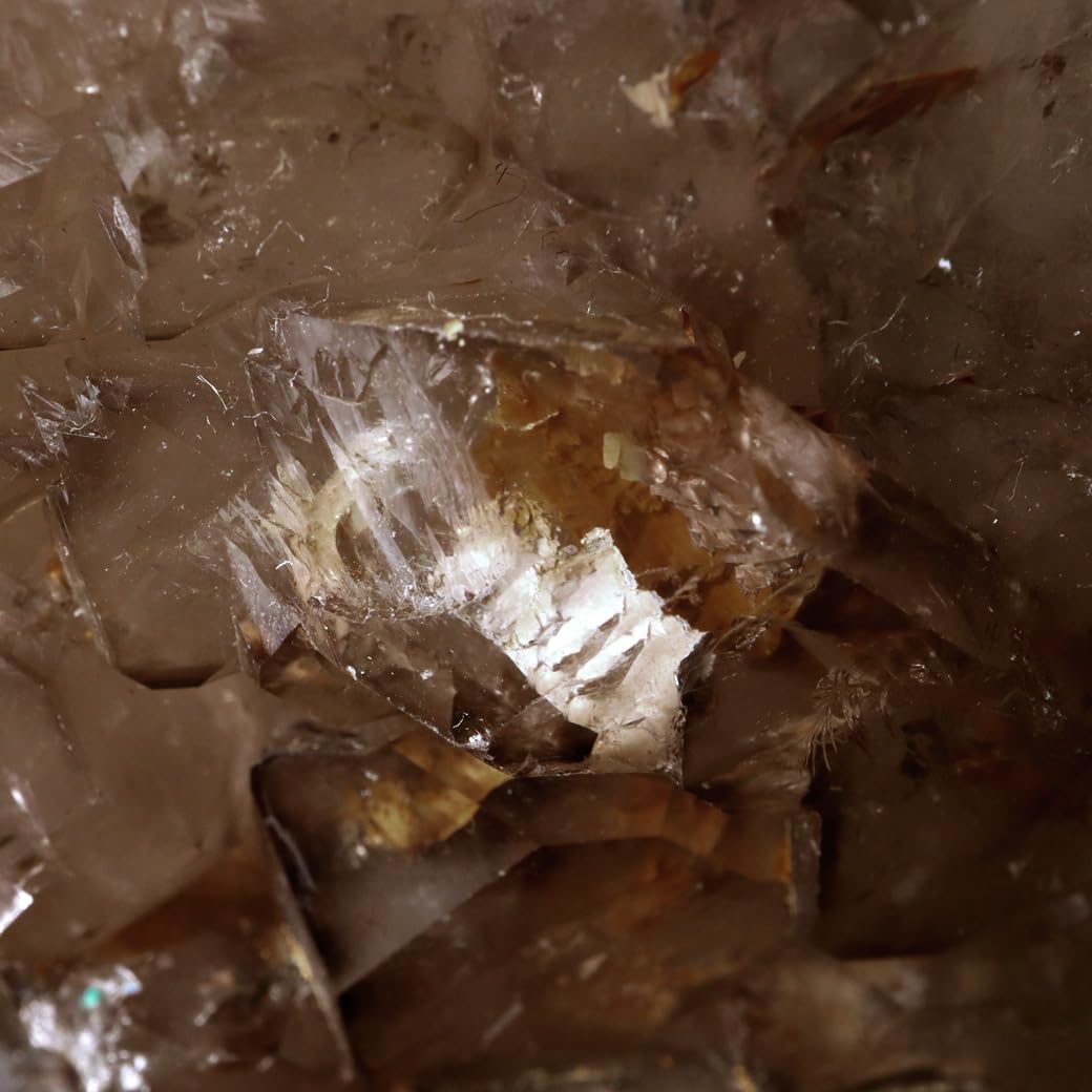 Amazon.co.jp: ジャカレー 水晶 クラスター 482g ブラジル産 原石 ワニ