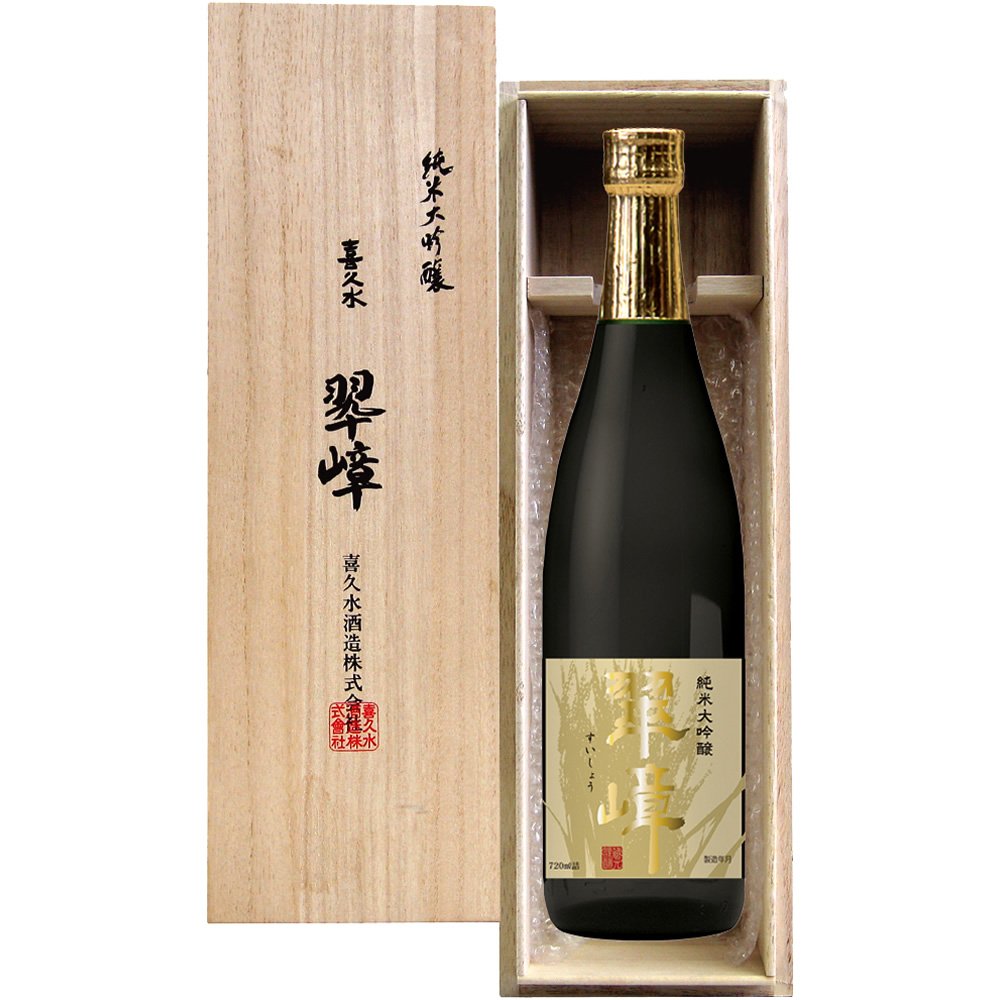 Amazon.co.jp: 喜久水酒造 純米大吟醸 翠嶂 [ 日本酒 長野県