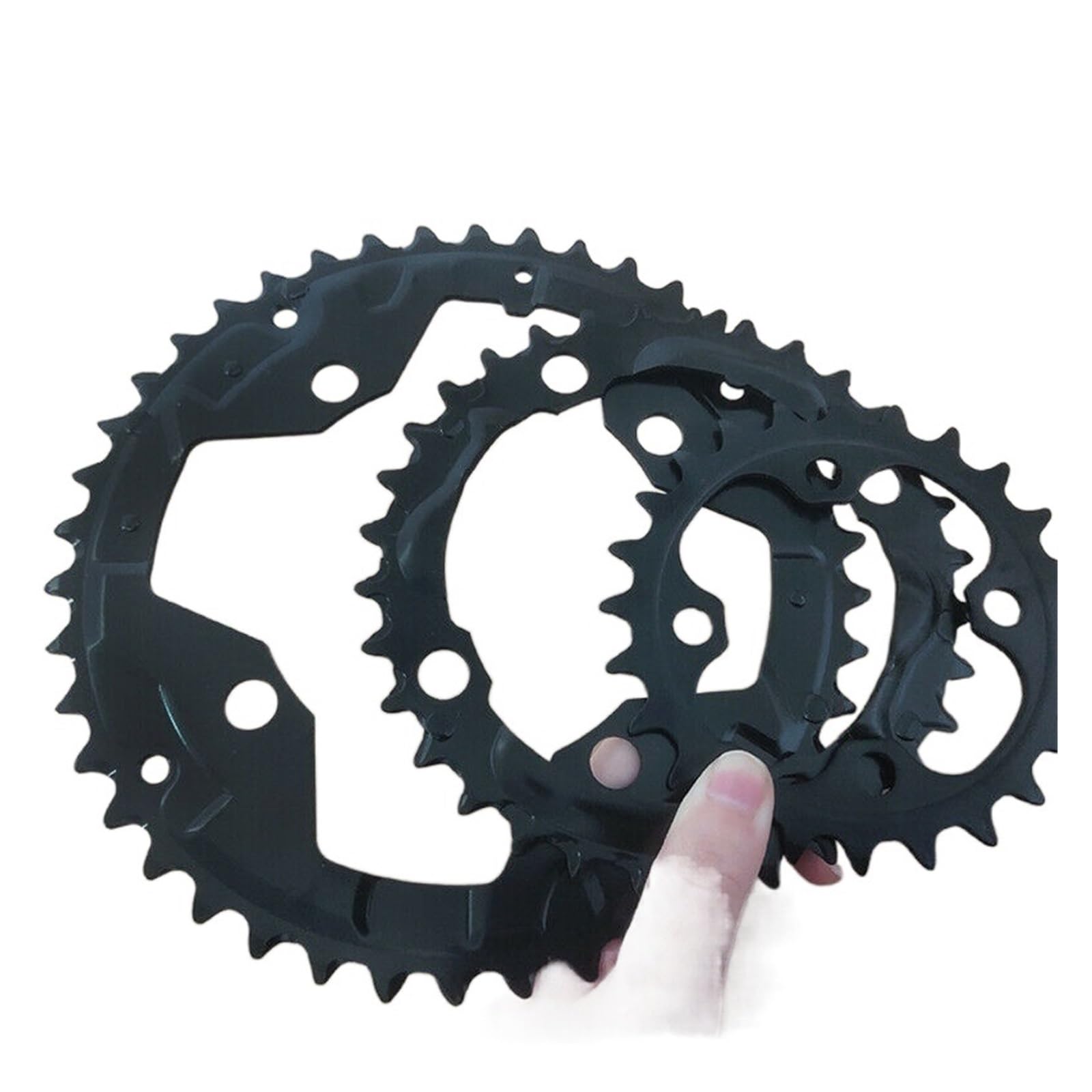 Corona Dente Positivo Negativo BCD 104MM 40T 42T Corona Larga Stretta Anello A Catena Singola Per Guarnitura AMXC Bicicletta (disco 40T (104BCD)) | Leroy Merlin Corona Per Bicicletta AM XC - 6