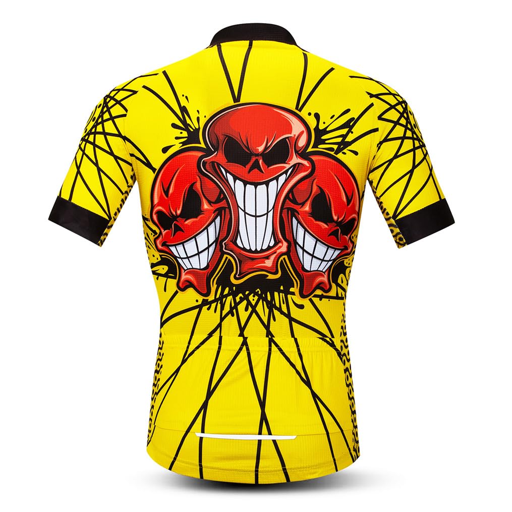 Maglia da ciclismo da uomo Mountain Bike Jersey Top Estate Bicicletta Shirt Traspirante Ciclo Wear Pro Abbigliamento Ciclismo
