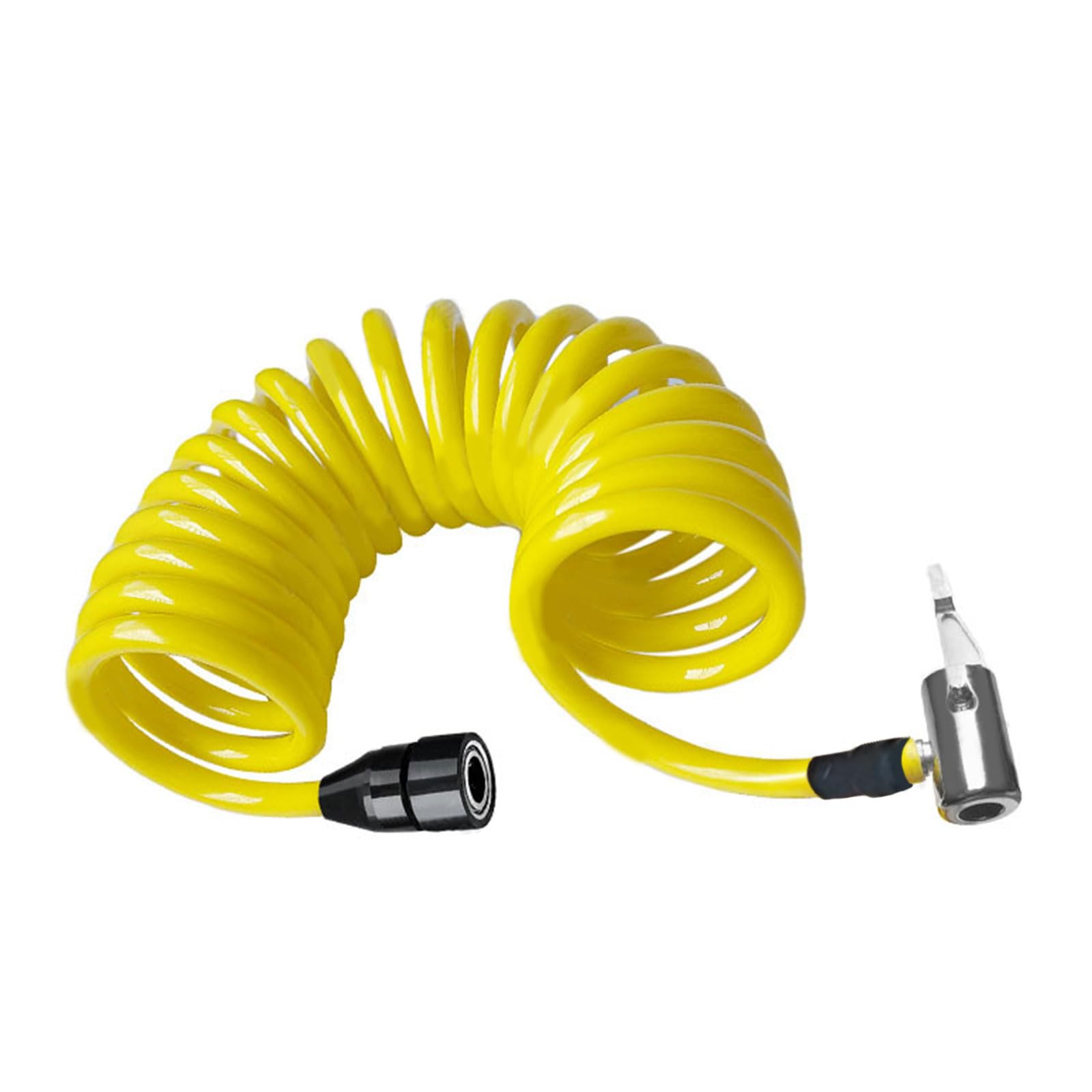 Hsioluted Quick Press 3M Tire Air Compressor Hose Pumps Extension Tube Flexible Air Inflator Connector Replacement Inflator Hose 16Ft Vehicle Tire Inflation Tool