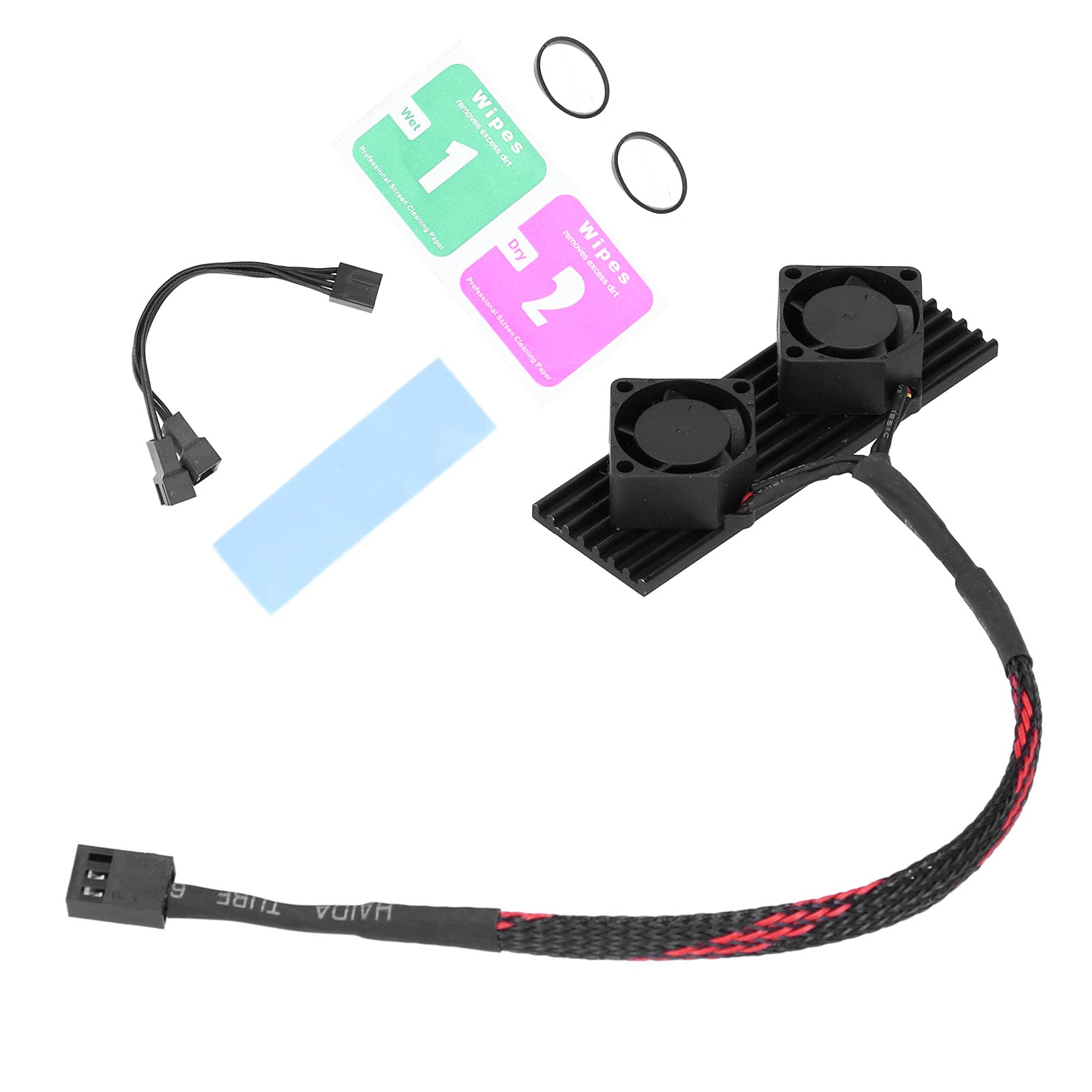 SATA3 ヒートシンク M.2 2280 冷却ファン付き デスクトップコンピュータ用SSDハードディスク用 SATA3 ヒートシンク M.2 2280 冷却ファン付き デスクトップ