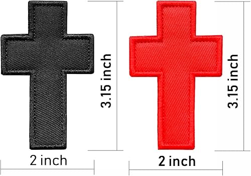Miniatura 6 de Antrix 4 piezas EMT Cross Medic Medical Cross Tactical Primeros Auxilios Bordado Parche EMS MED Brazalete Insignia Parche Militar IFAK Bolsa Bolsa