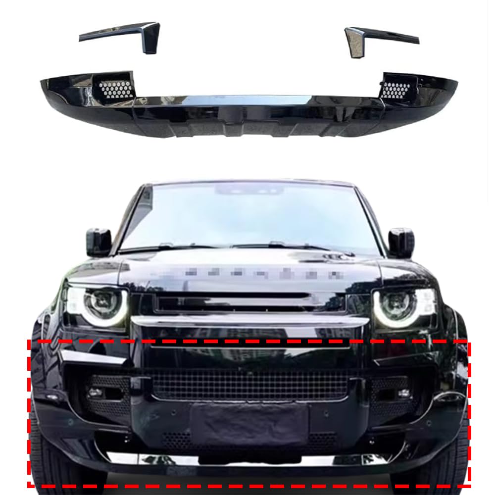 Amazon.com: Front Bumper Spoiler Lip Chin Kit Fits for Land