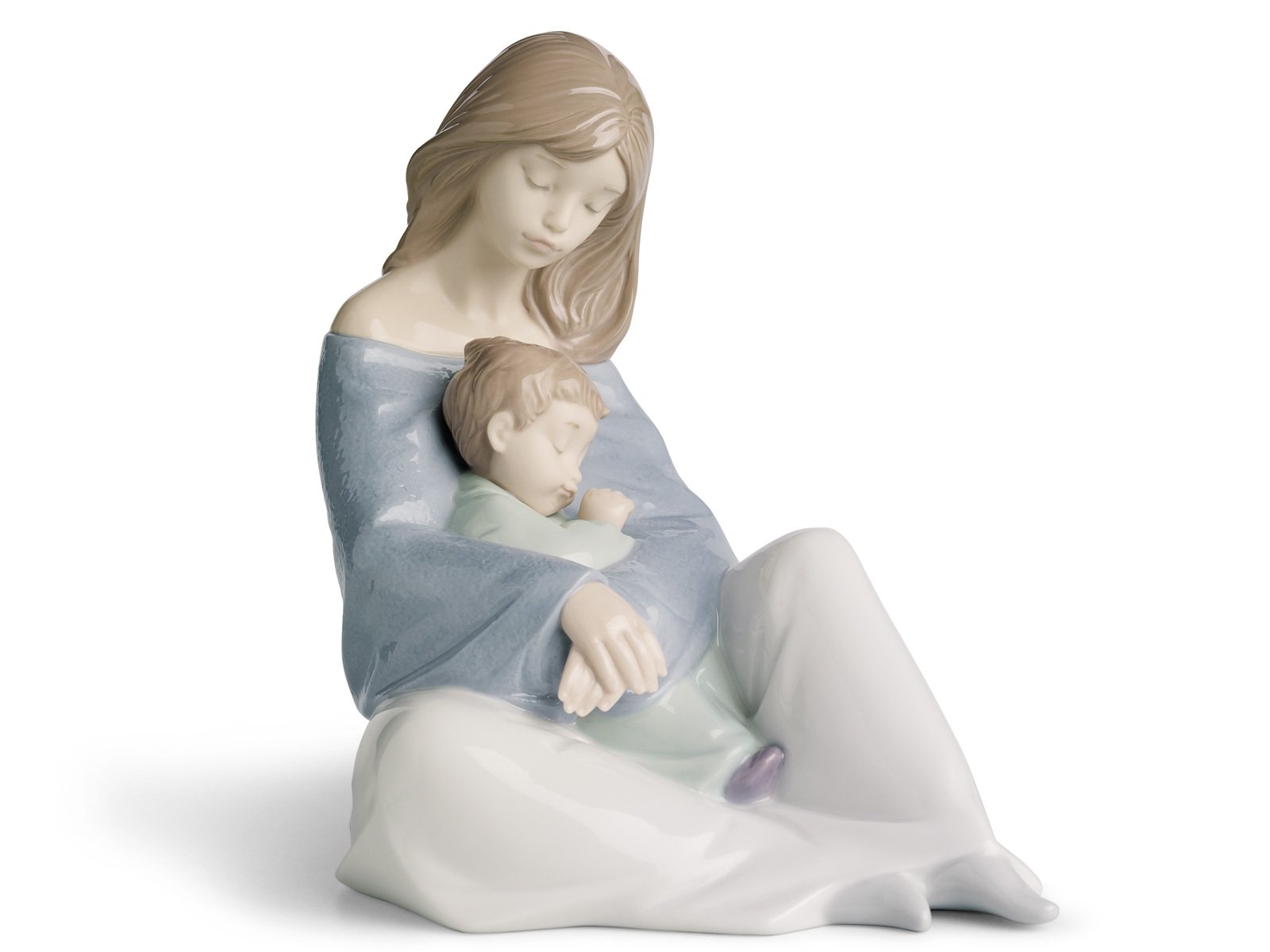 （美品）LLADRO　HANDMADE 『NAO いぬ２匹』 Amazon.com: Lladro Nao Porcelain THE GREATEST BOND (Mother