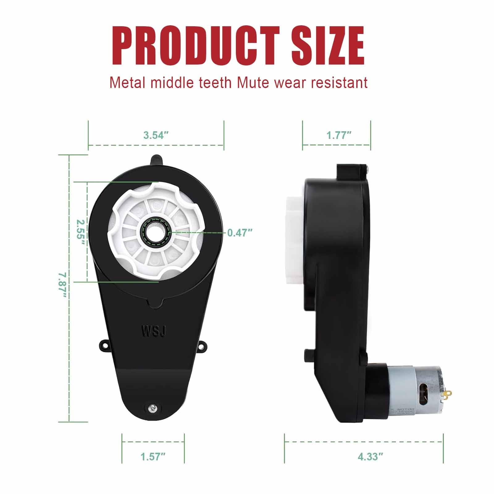 2 PZ 12 Volt RS550 40000 RPM Cambio Motore Ad Alta Velocità RS550 Motore Di Trasmissione Motore Aggiornamento