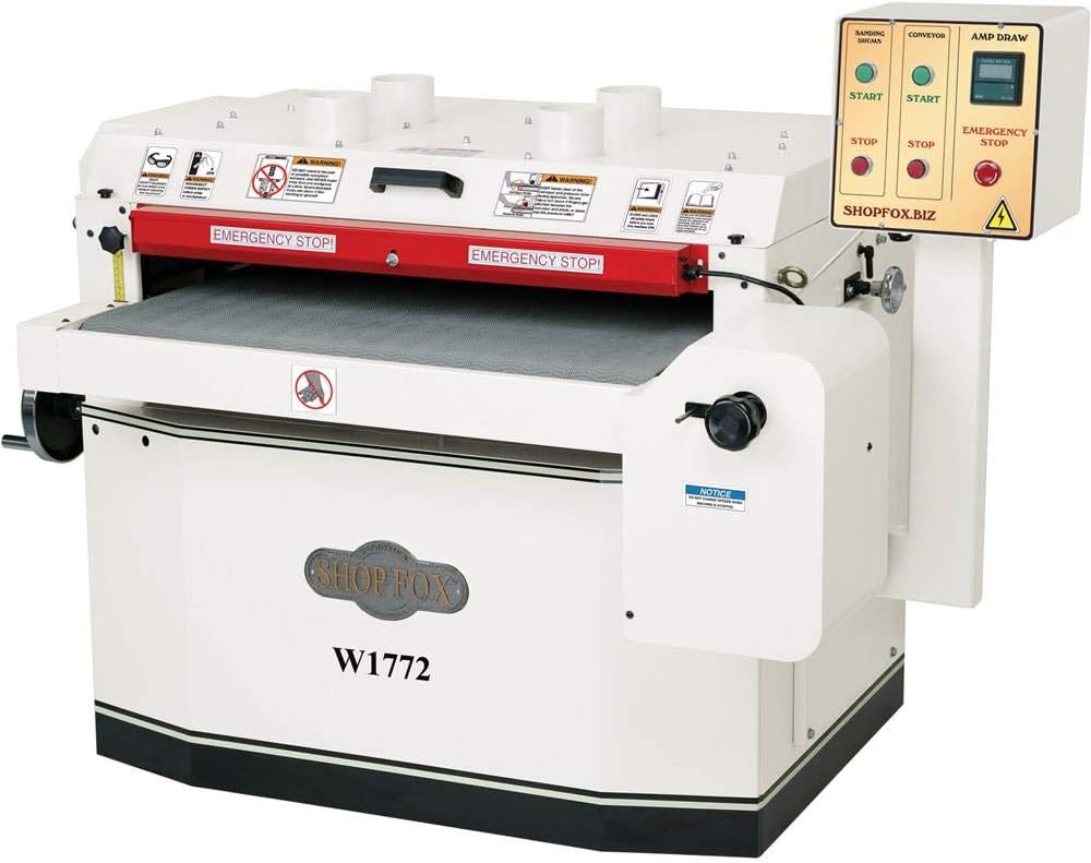 Shop Fox D4595 HandHeld Pneumatic Drum Sander, 71/2" x 2