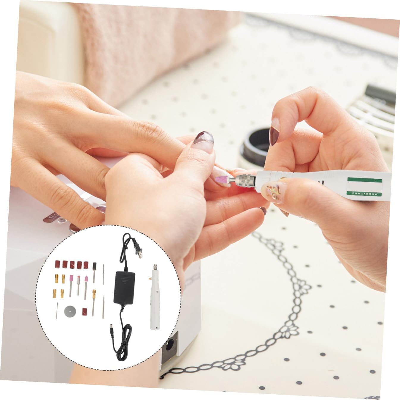 STOBOK Adjustable Electric Engraving Pen Handheld Carving Machine for DIY Projects Lightweight Jade Polisher for More Us Plug Compatible