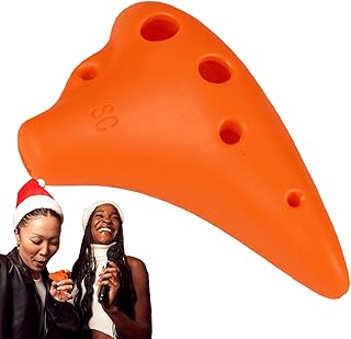 オカリナ楽器、6穴オカリナ - オカリナ楽器フルート 樹脂 SC キー 6 穴オカリナ,チュートリアルソングブック、楽器収集価値のあるポータブルオカリナ楽器、子供、大人、初心者向け