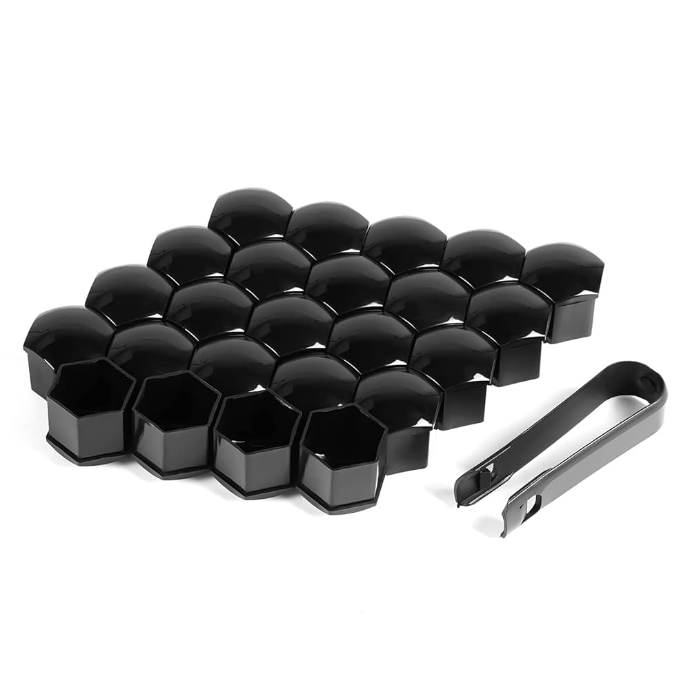 FYCAINIO 20PCS Lug Nut Covers For BMW, Inner Hex Plastic Wheel Bolt