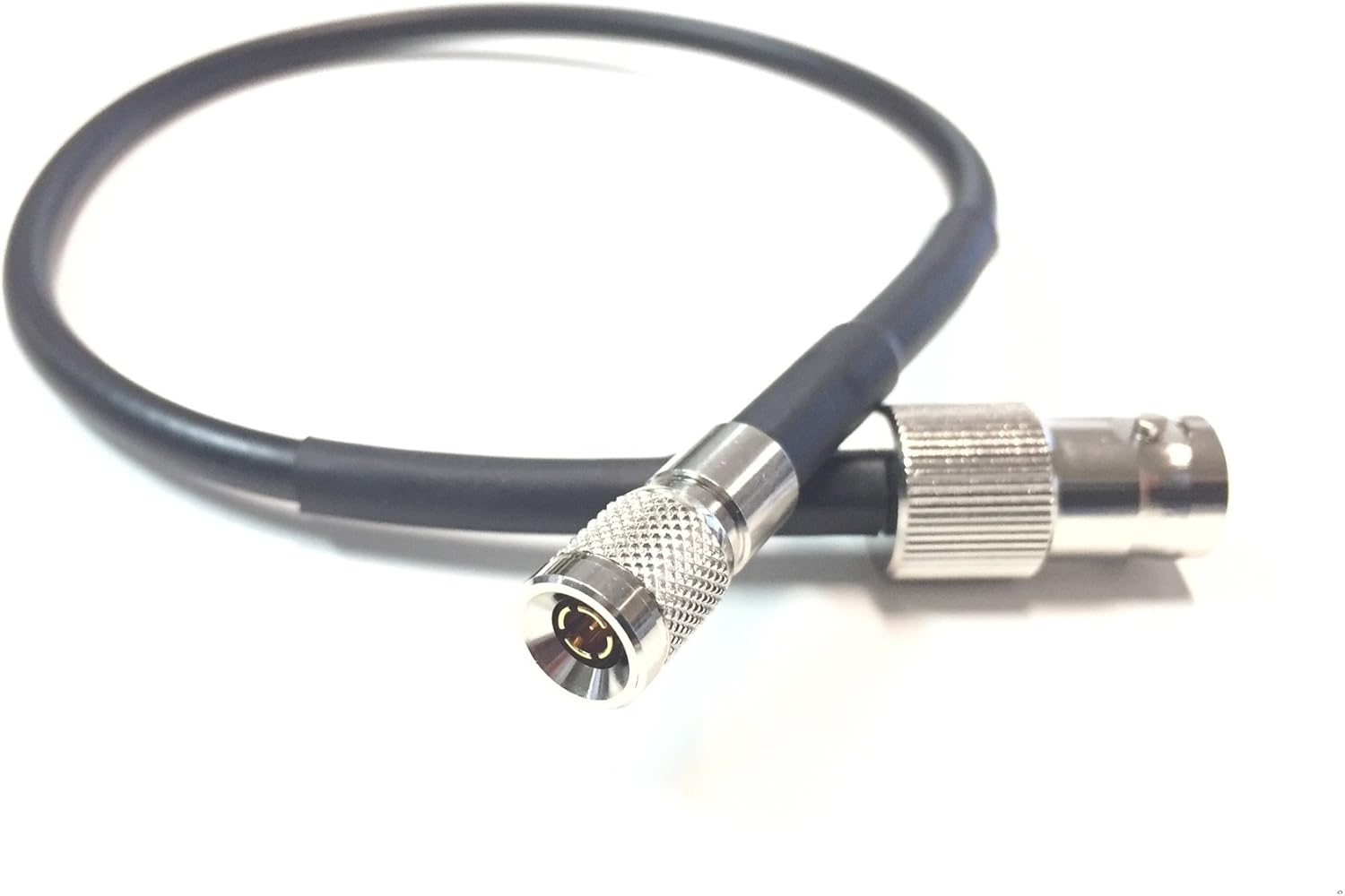 25 Foot Din 1.0/2.3 Male to BNC Female HD-SDI 3G with Mini RG59 (75 Ohm) Extension Cable by Custom Cable Connection