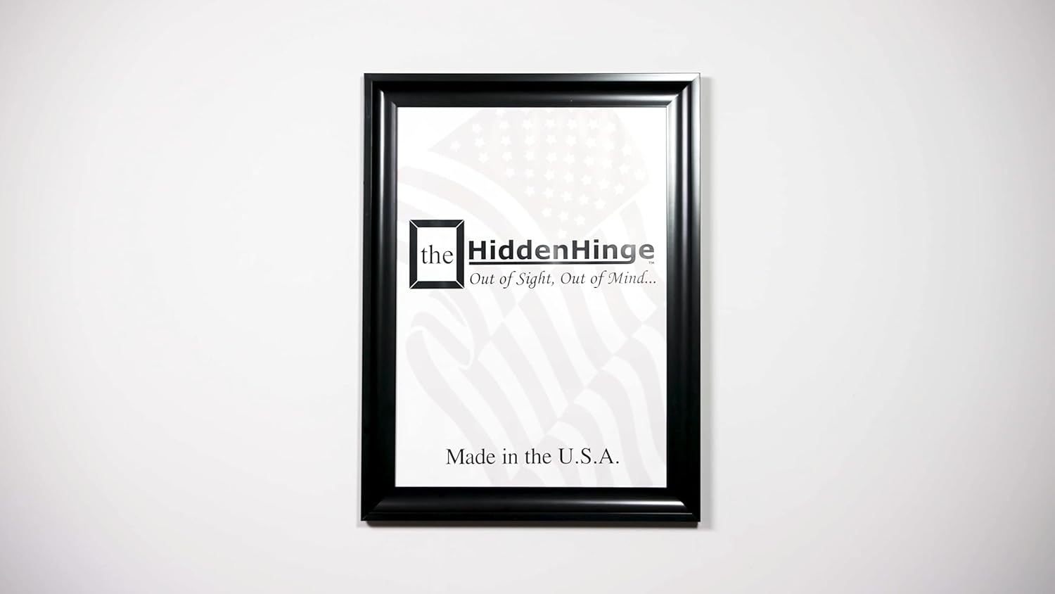 UNDETECTABLE Designed for Easily mounting a Picture Frame Over a Wall Safe, Access Panel or in-Wall Storage Location. *Picture Frame Not Included