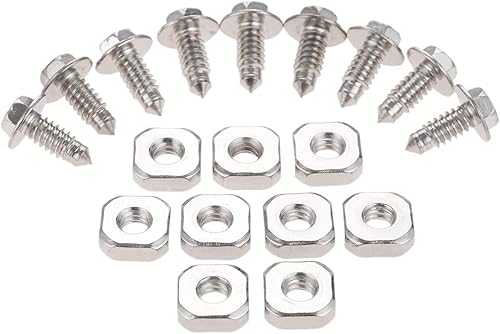 gohantee 279393 Kits de tornillos para cable de secador, 9 piezas de repuesto para bloque de terminales Whirlpool y Kenmore que reemplazan WP279393