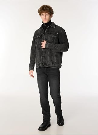 MUSTANG Yıkamalı Denim Ceket, M4WM-CKT-1883