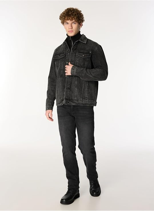 MUSTANG Yıkamalı Denim Ceket, M4WM-CKT-1883