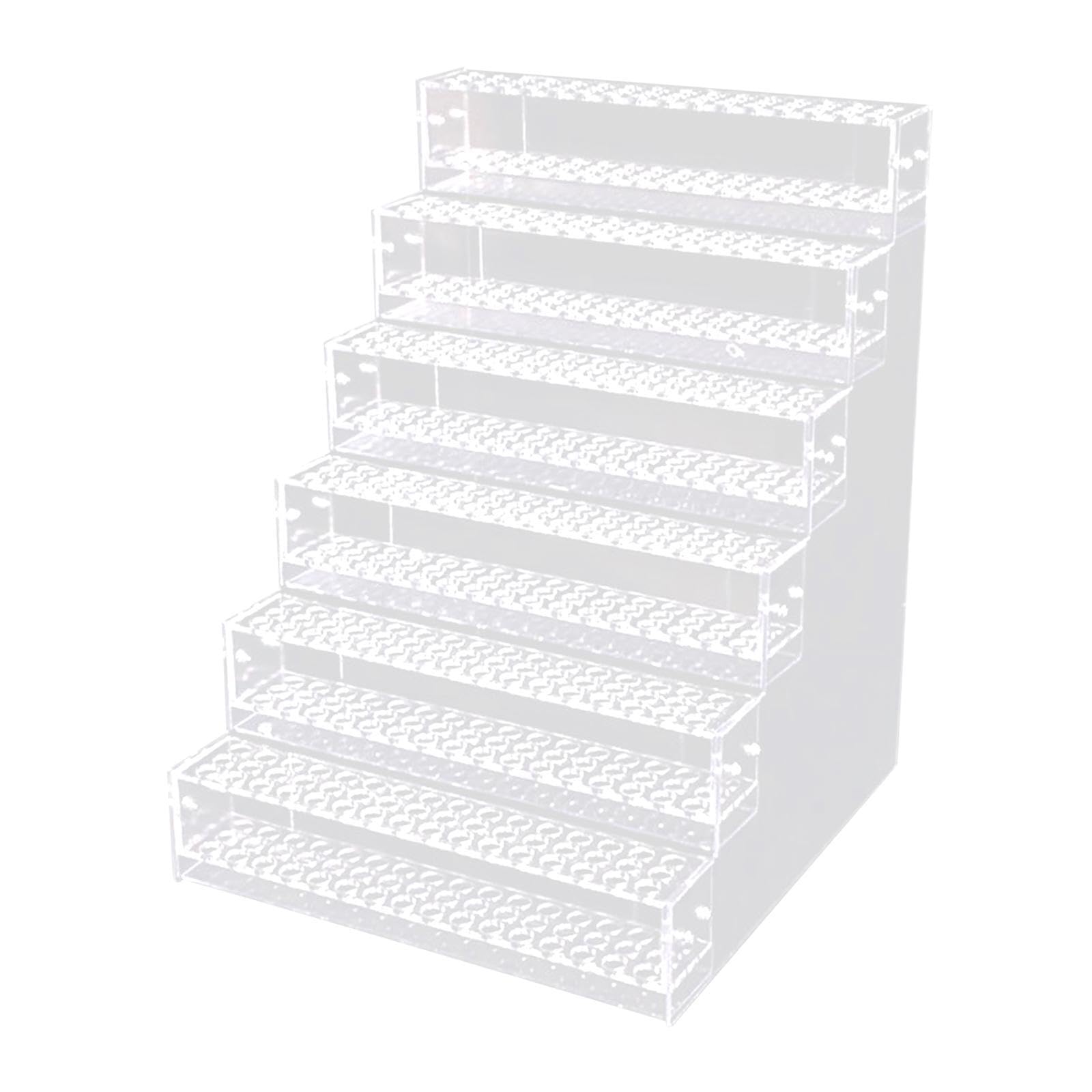 Zanthicia Stylish Acrylic Pen Display Stand Organizer For Pencils Markers And Makeup Brushes Office Ensuring Long Term Tidying Up Various Small Items And, 6 Layer