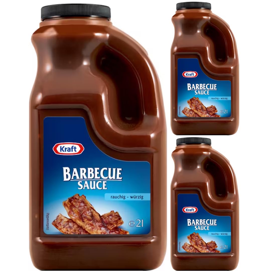 Kraft Barbecue Sauce 2000 mililiter x 3 STÜCK,von pufai