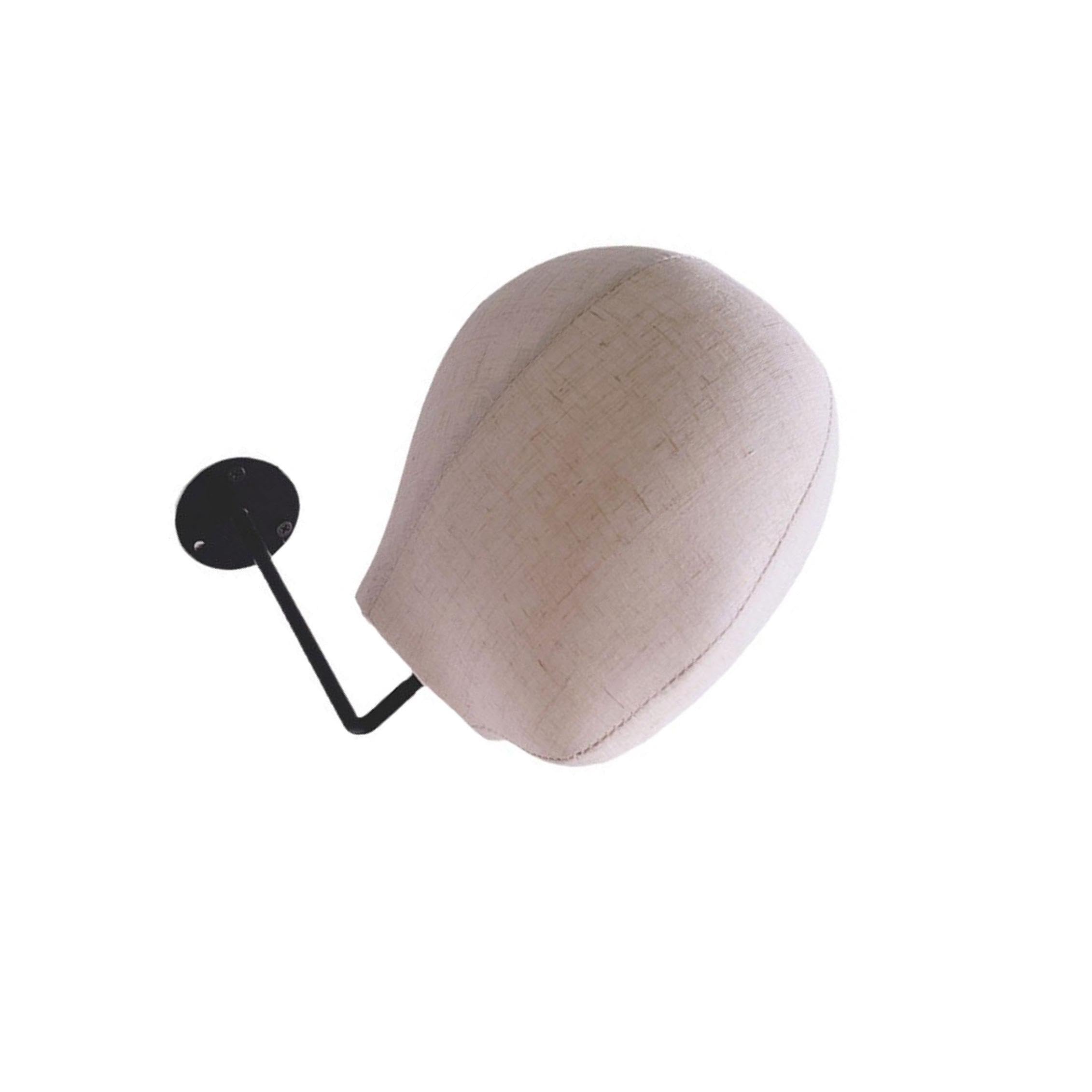 AUYXSSZ Versatile Mannequin Head Wall Mount Storage Easy Organization Of Wigs Hats And Glasses Manikin Head Wig Hat Caps Display Holder Sturdy Cloth Hat Display Stand Wig Holder