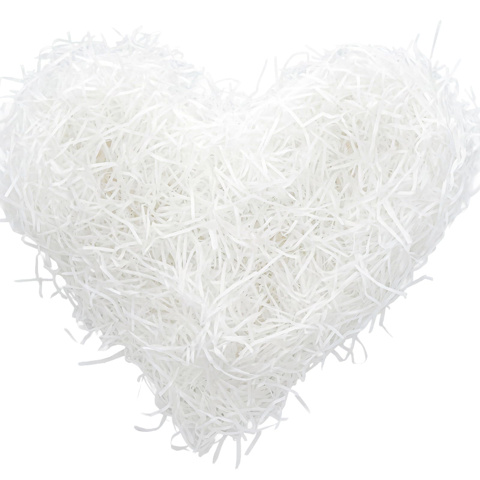 Shredded Paper For Gift Boxes,Hampers,Gift Basket Fillers,Hamper Filling,Shreds Stuffing Paper,Gift Packaging Filler,Shredded Tissue Paper Gift Wrapping Accessories,White