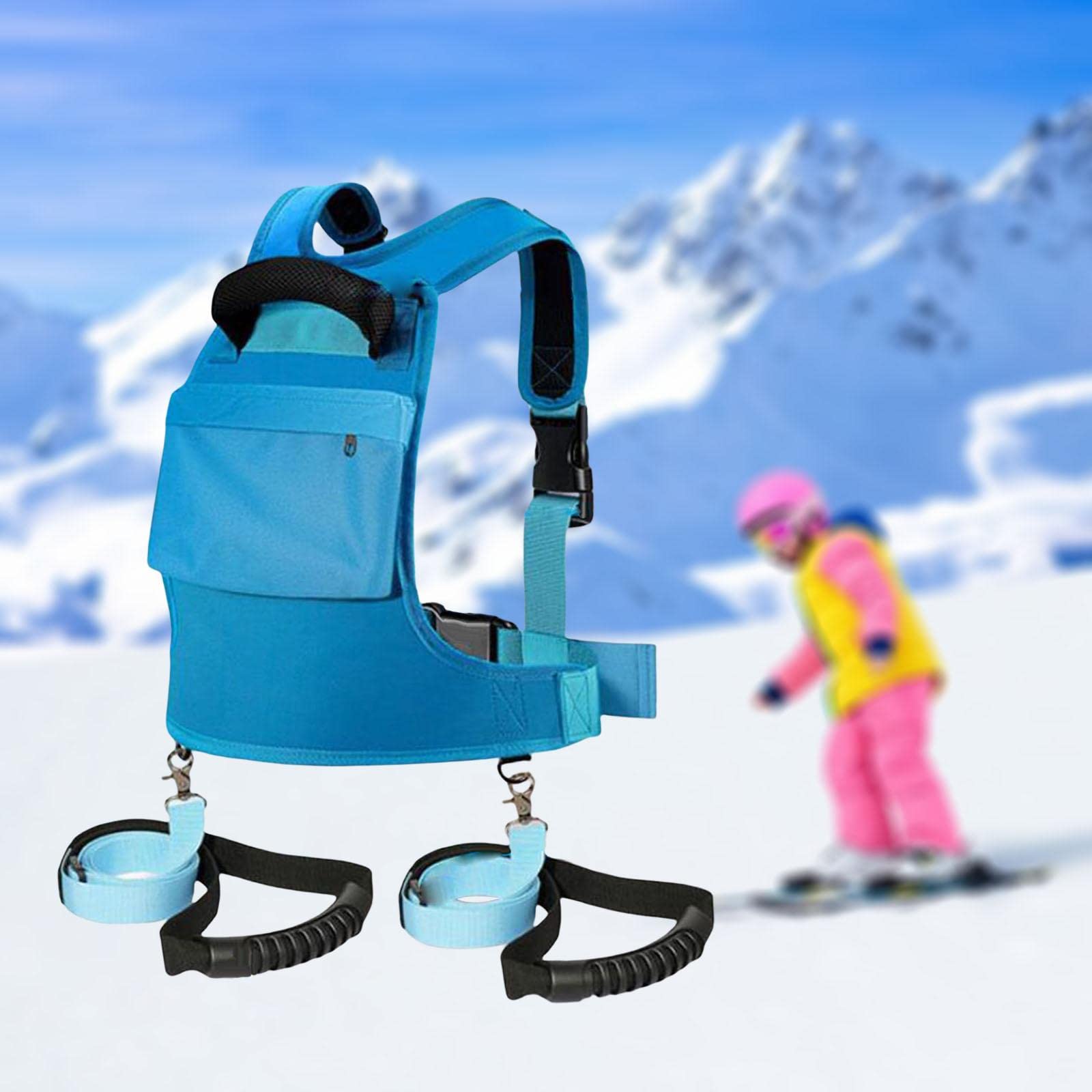 harayaa Harnais de Ski et de Snowboard pour Enfants avec Laisse Amovible Harnais d'épaule de Ski pour Filles de 2 à 8 Ans, garçons, Sports d'hiver, Patinage