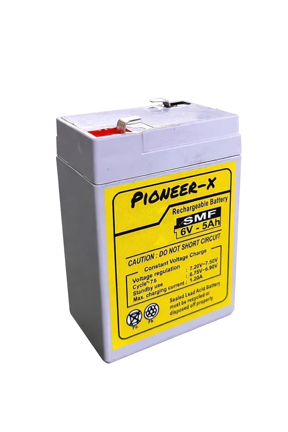PX 6V 5Ah AGM-SMF Rechargeable Sealed Lead Acid Battery | Maintenance-Free SLA Battery for Toy Car, Weighing Machine, Emergency Light, UPS, Security Systems & Backup Power-image-17