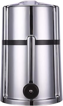 Home Manual Ice Crusher, Ice Crusher, Manual, Easy to Use, High Speed Ice Crusher, Popular, Portable, Durable, Anti-Rust, Crushed Ice, Bar Cocktail Ice Crusher, Flake Ice, Shaved Ice, Homemade