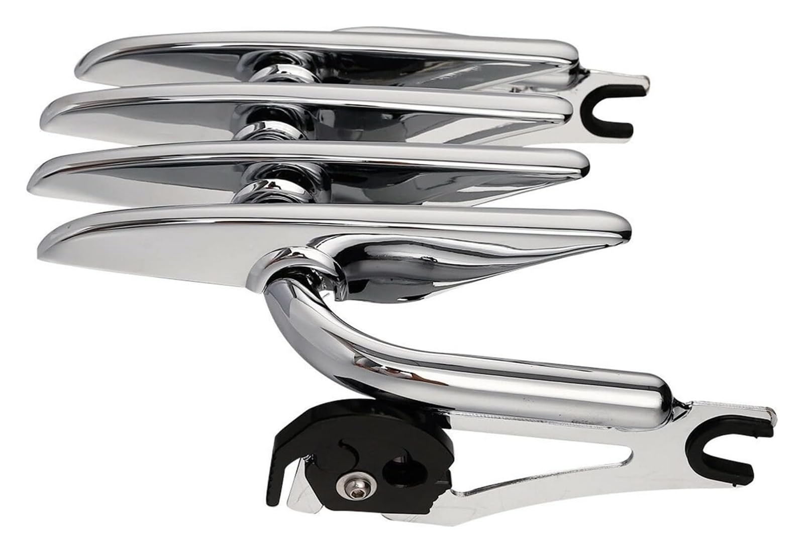 para Harley para Touring Street Electra Glide Road King 2009-2022 FLHXSE/2/3 FLTRSE3 Stealth Portaequipajes Traseros Desmontables Motocicletas Portapacchi Moto(Chrome)