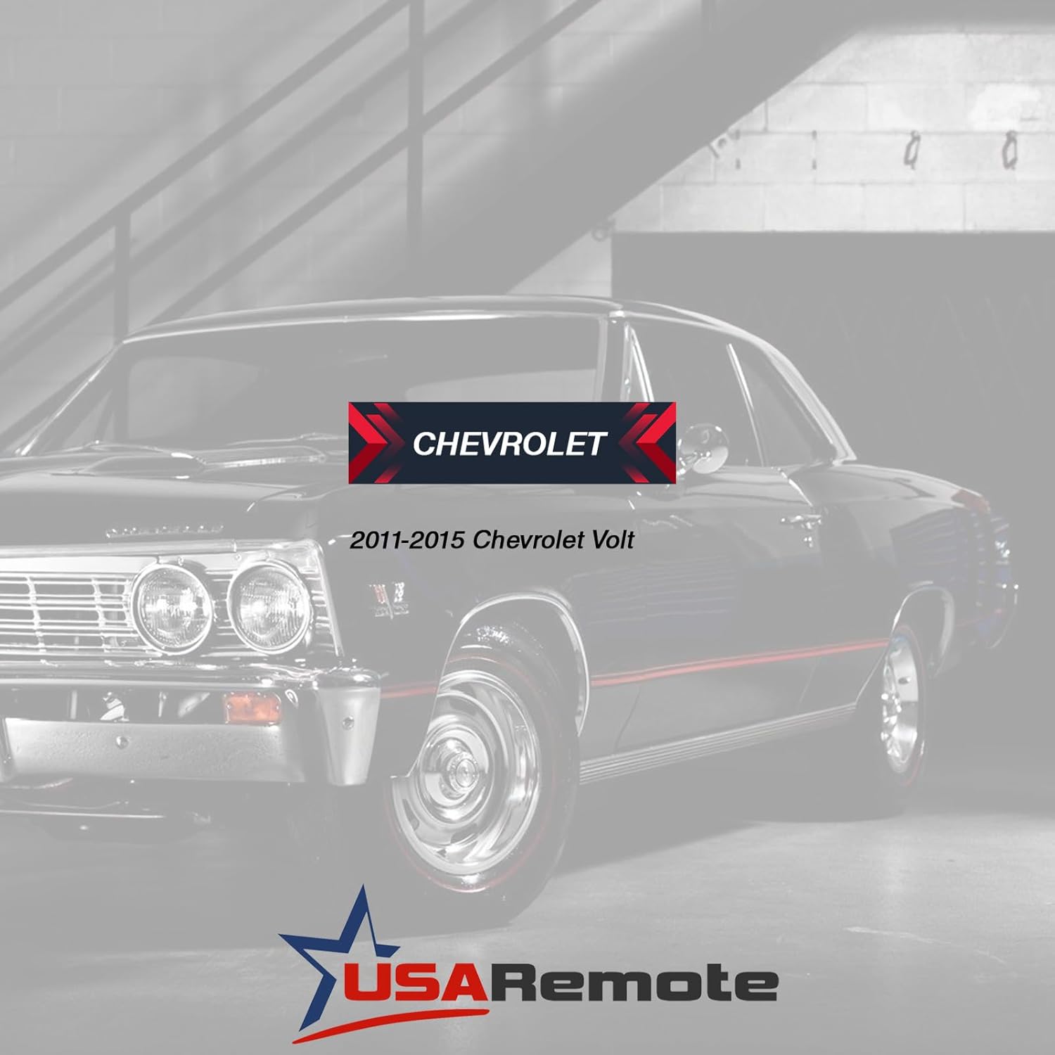 fits 2011 2012 2013 2014 2015 Chevrolet Volt Flip Key Fob Keyless Entry Remote (22923862, 22737521)