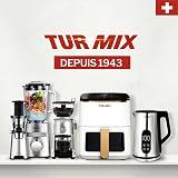 Turmix TX 590 espresso machine – stainless steel portafilter machine, 20 bar coffee machine with milk frother, 17 cm wide, 1350W, 1.1L water tank, heated cup tray - 7