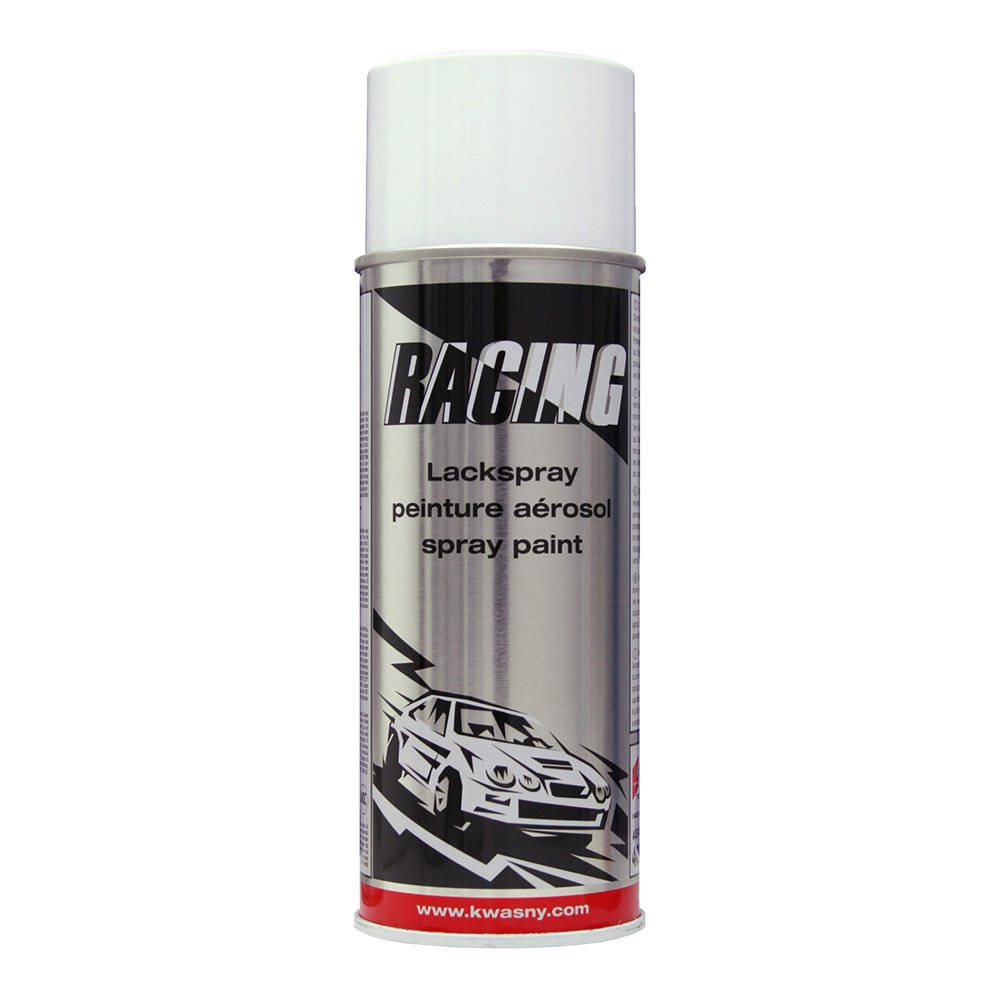 6X KWASNY 288 004 Auto-K Racing Lackspray Weiß Glanz 400ml