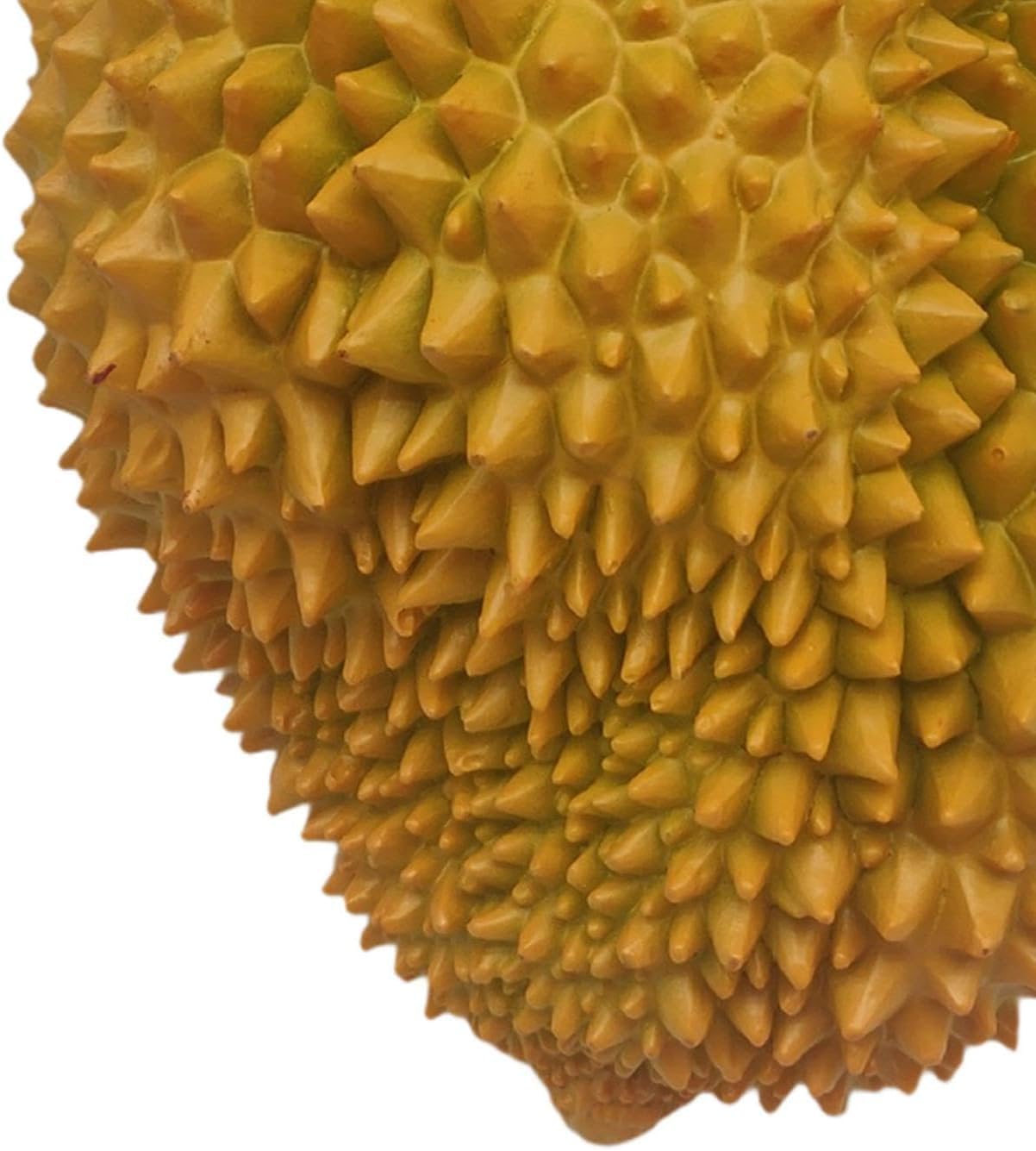 Lindagary Imitation Durian Model Simulation Durian Statue Fake Fruit Artificial Durian Figurine Fruit Sculpture Fake Durian Statue for Wedding Birthday Home Decor - B