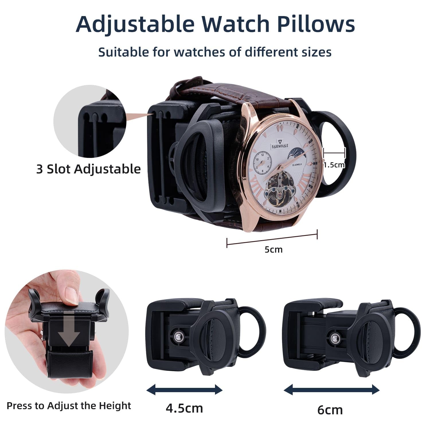 Mcbazel Uhrenbewegerbox - Automatische Aufbewahrung Für 4 Uhren