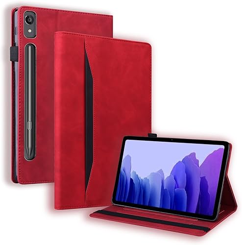 Miniatura 7 de Varohix Funda para Lenovo Tab P11 (2 generación) de 11.5 pulgadasPad Plus 2023 magnética de piel sintética con soporte para tarjetero, plegable,