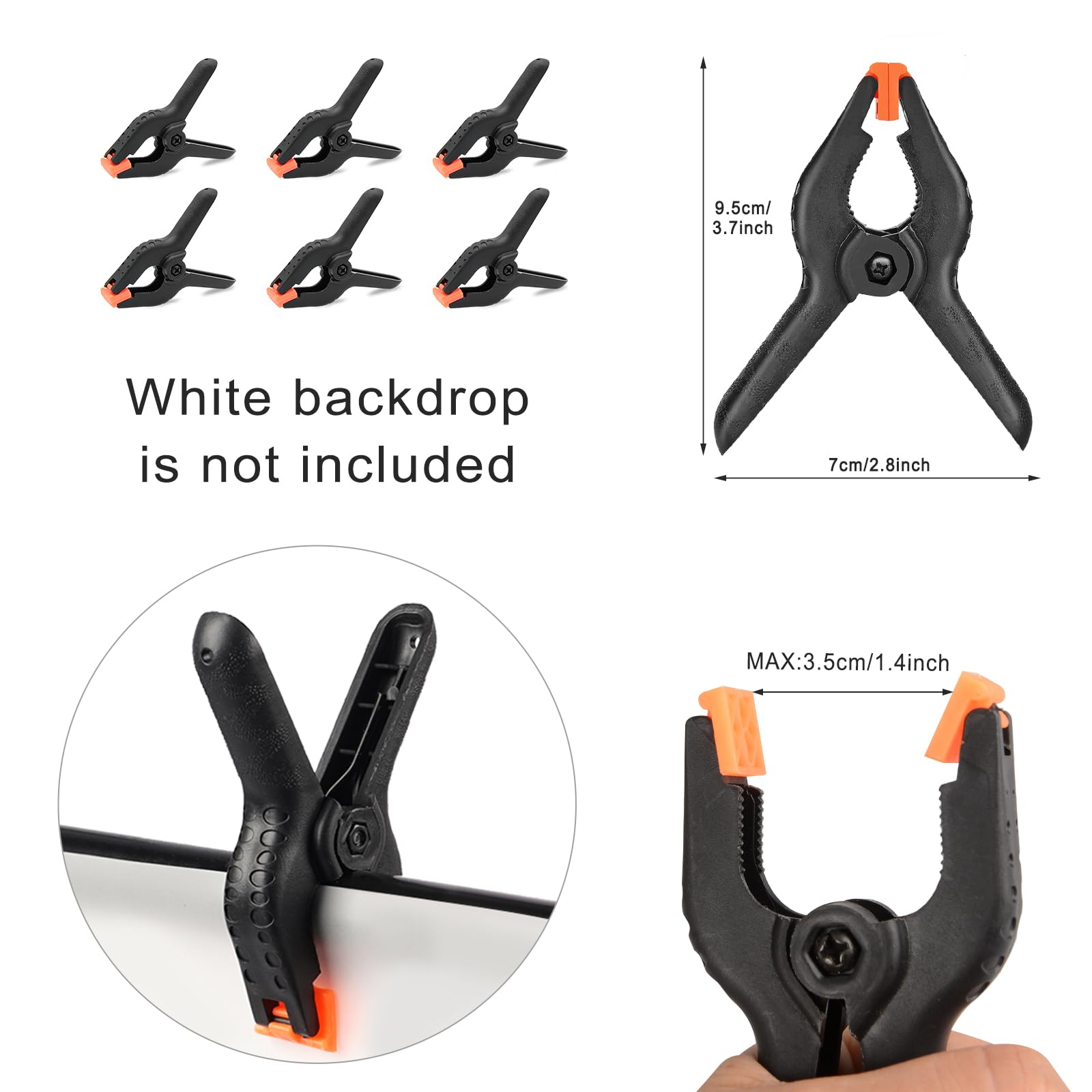 Kit de soporte de fondo de fotografía de 3 x 3 m, soporte de fondo ajustable, sistema de soporte de telón de fondo, soporte resistente para sesión de fotos de estudio, retratos, fiestas de boda