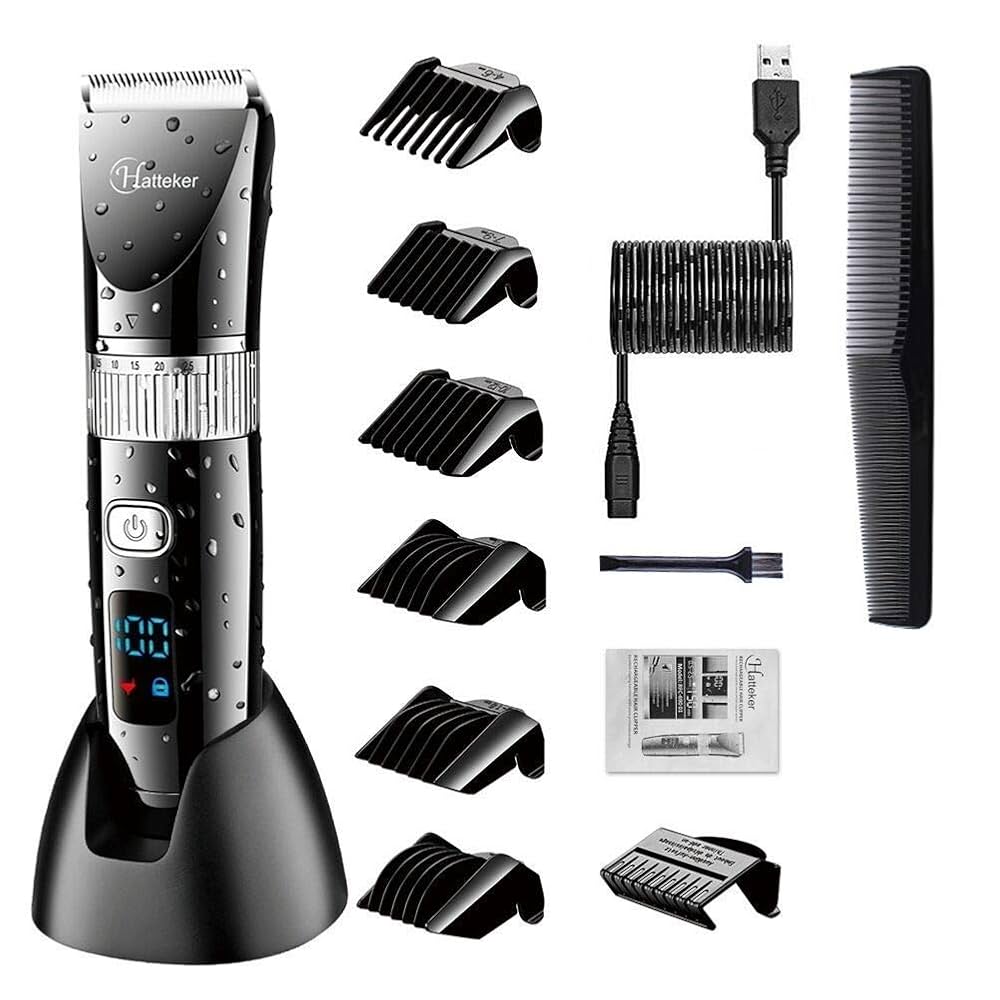 HATTEKER バリカン RFC690 Amazon.com: Hatteker Cordless Hair Trimmer Pro Hair Clippers