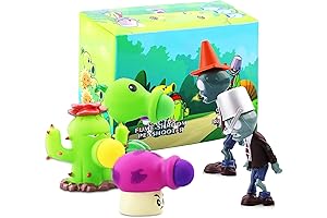 Maikerry 5 PCS PVZ 2 Series Toys Doll Characters Playset