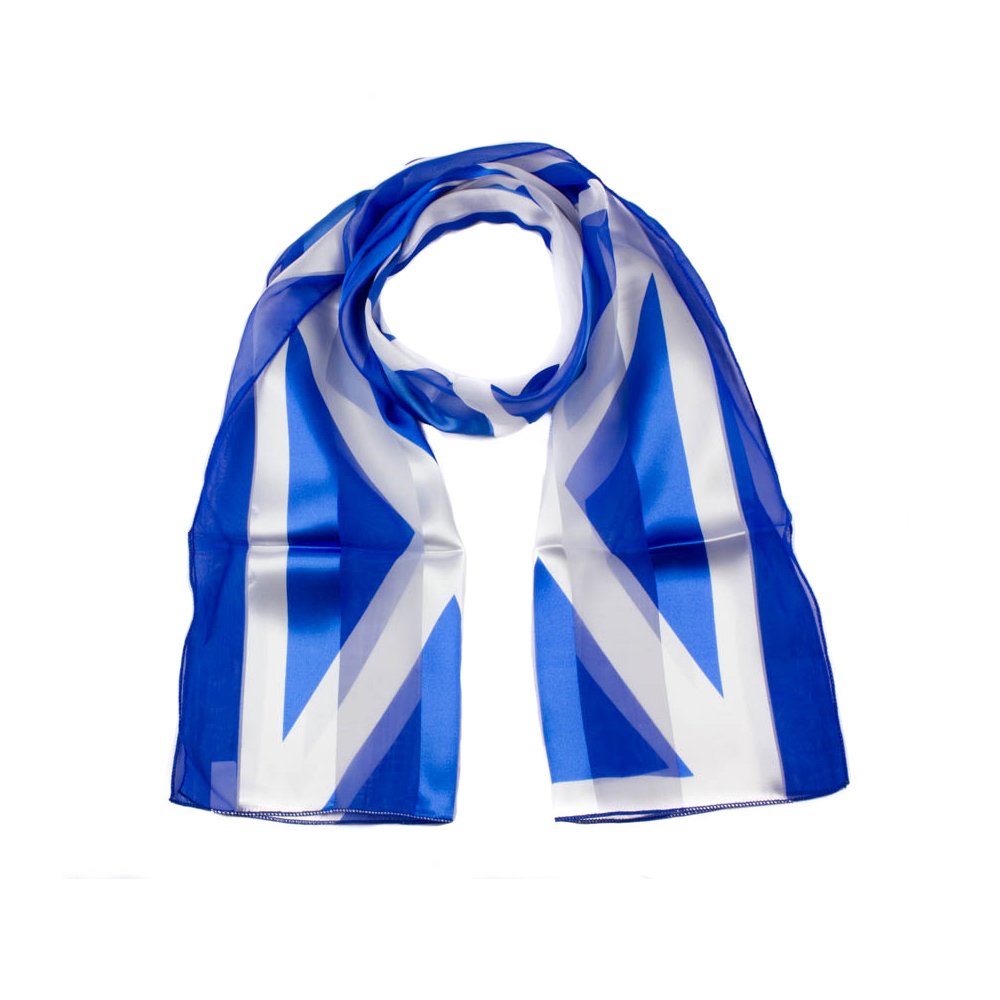 Mytoptrendz Women's Scottish Flag Mytoptrendz® Retro Unisex -St Andrew Scottish Patriotic Flag Scarf Neck Wrap (Scottish Flag)
