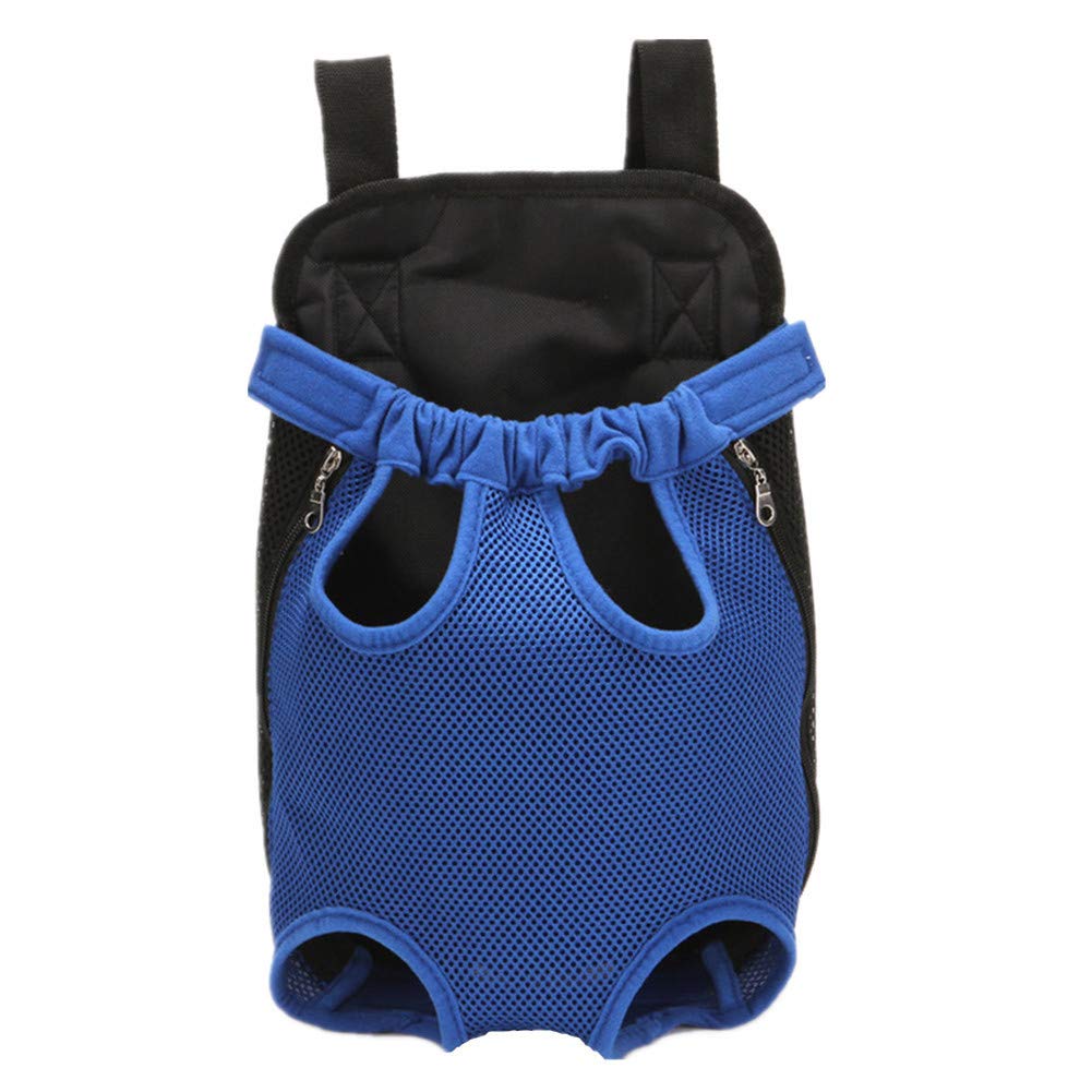 Borsa per Cani Marsupio per Cani Trasportino per Cani di Piccola Taglia Dog Travel Carrier Borsa da Viaggio per Cani Pink (Blu-S)