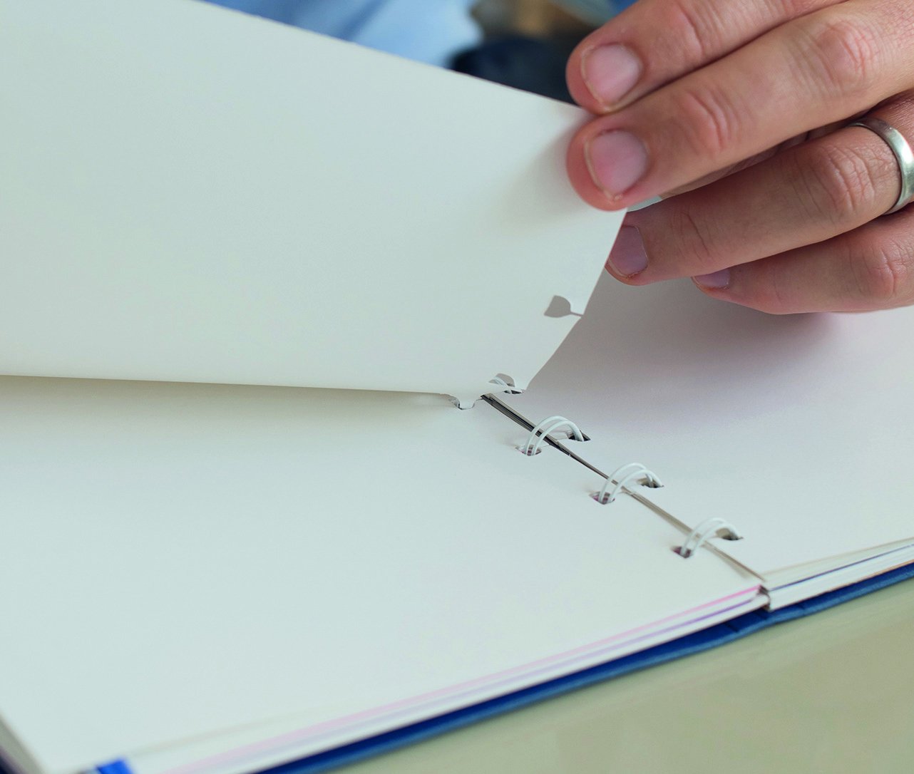 Filofax A5 Refillable Notebook - Aqua      Unknown Binding