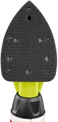 Miniatura 4 de Ryobi ZRCFS1503GK Lijadora de esquina con acabado de gato de 1.2 amperios (verde) Factory (renovada)