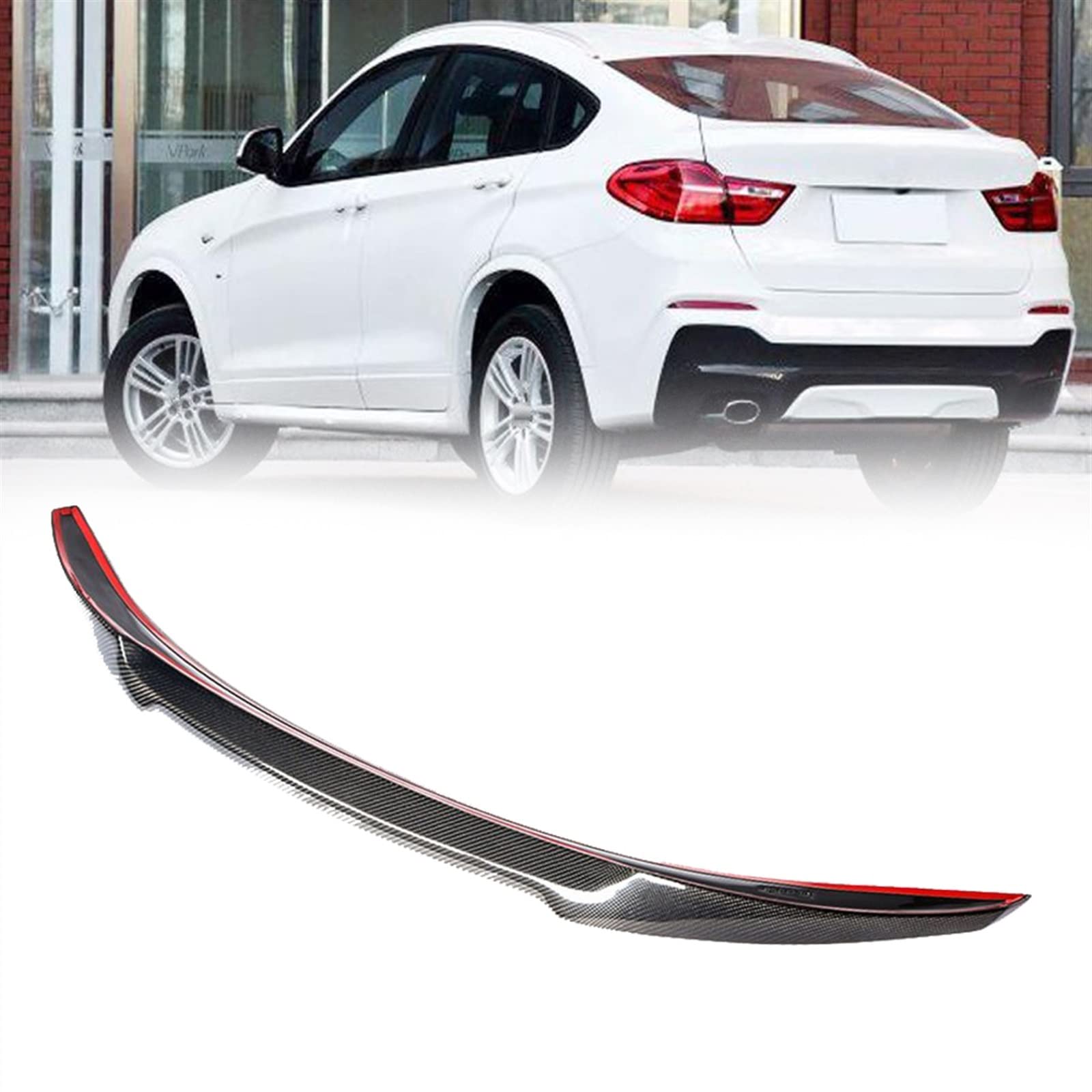 Amazon | に適合するBMW用X4 F26 2014 2015 2016 2017 カーボン 
