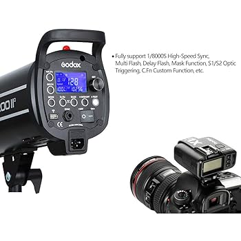 Amazon.com : GODOX QT1200IIM Studio Strobe Flash Light 1200W