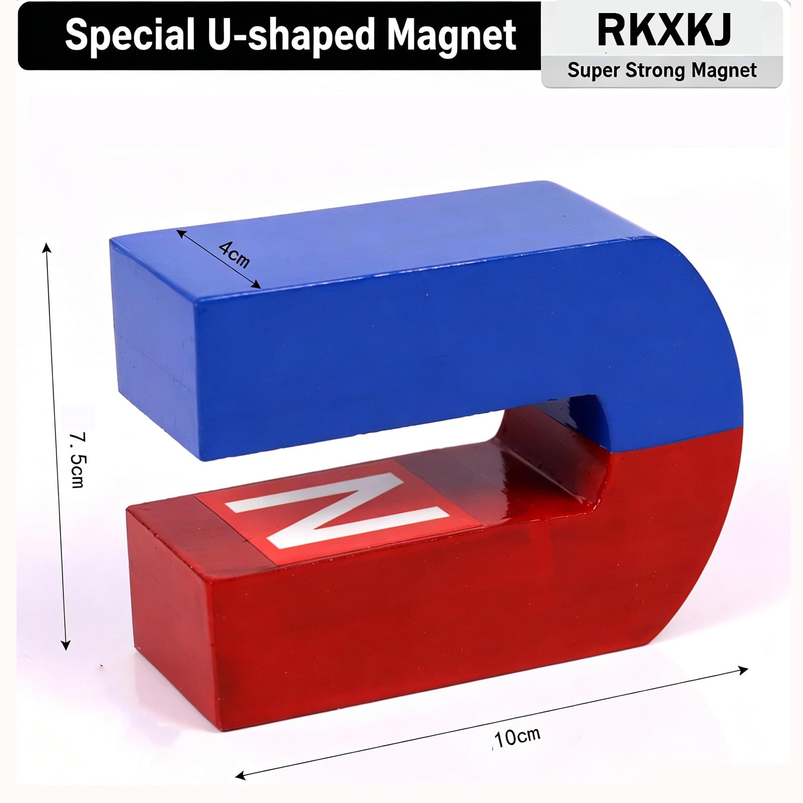 Kit per Esperimenti di Induzione Elettromagnetica, Strumento di Fisica sul Magnetismo, con Galvanometro Sensibile, Magnete A Forma di U E Filo Conduttore da 1 M per Laboratorio Scolastico