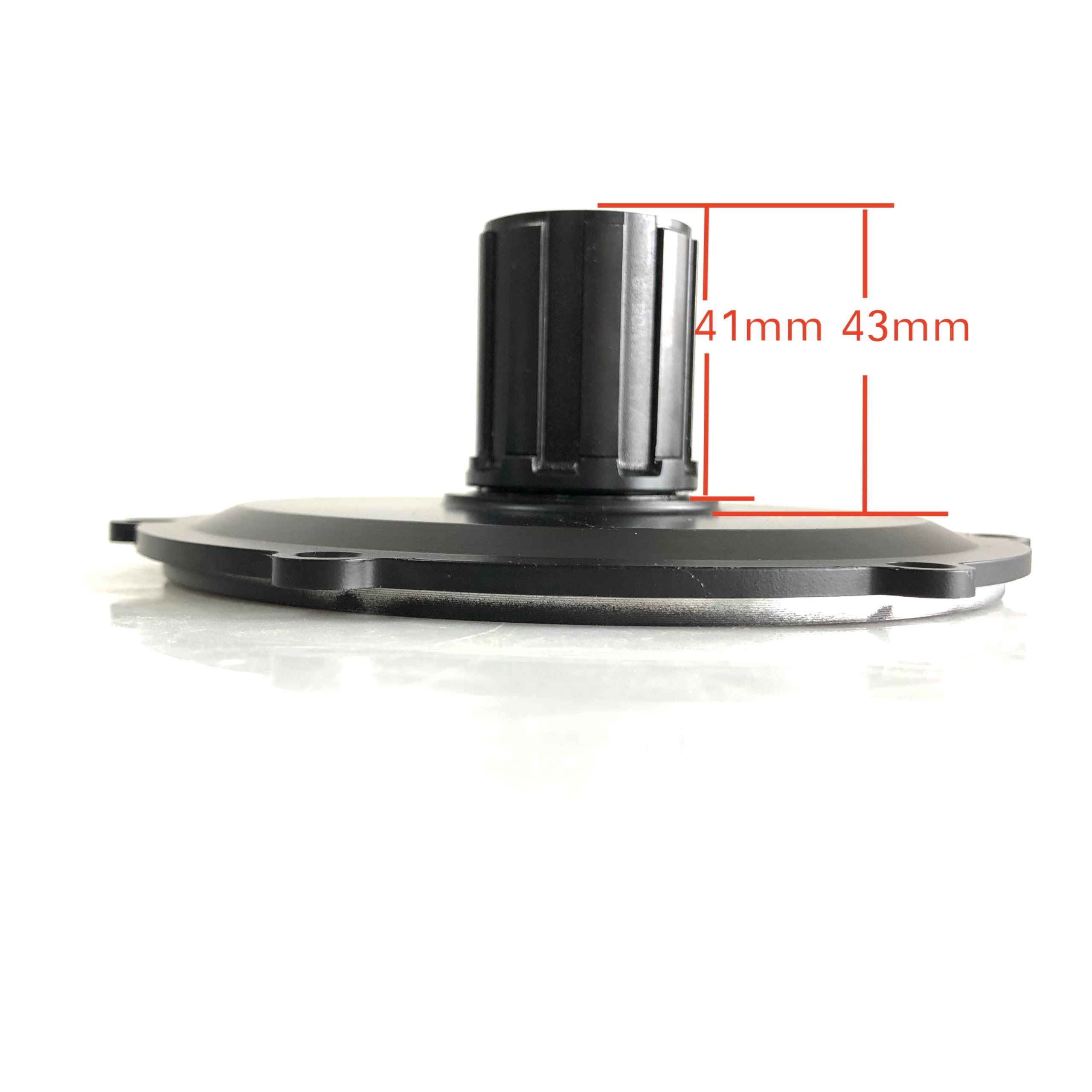 Compatible with 350 W/500 W Getriebenabenmotor und Fatbike-Motor, Rückabdeckung Compatible with Austausch