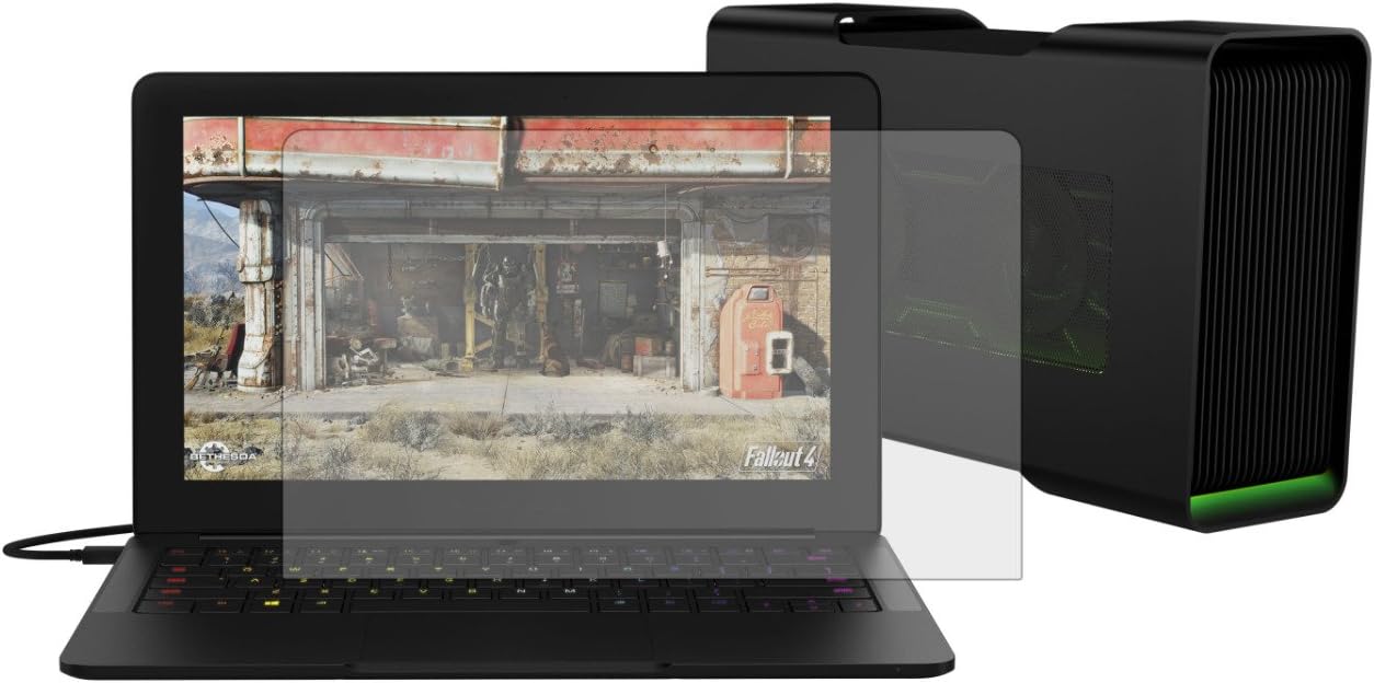 PcProfessional Screen Protector (Set of 2) for Razer Blade Stealth 12.5" Touch Screen Laptop Anti Glare Anti Scratch